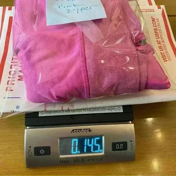 Fila Women’s Hoodie Zipper Pocket Sweat Jacket Pink small - medium - Picture 13 of 13